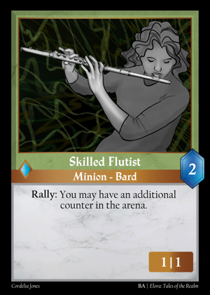 Skilled Flutist